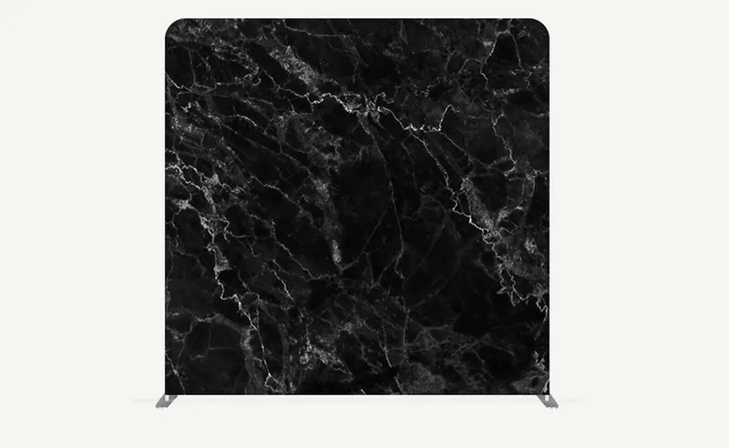 Black marble backdrop