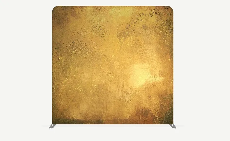 Painted gold backdrop