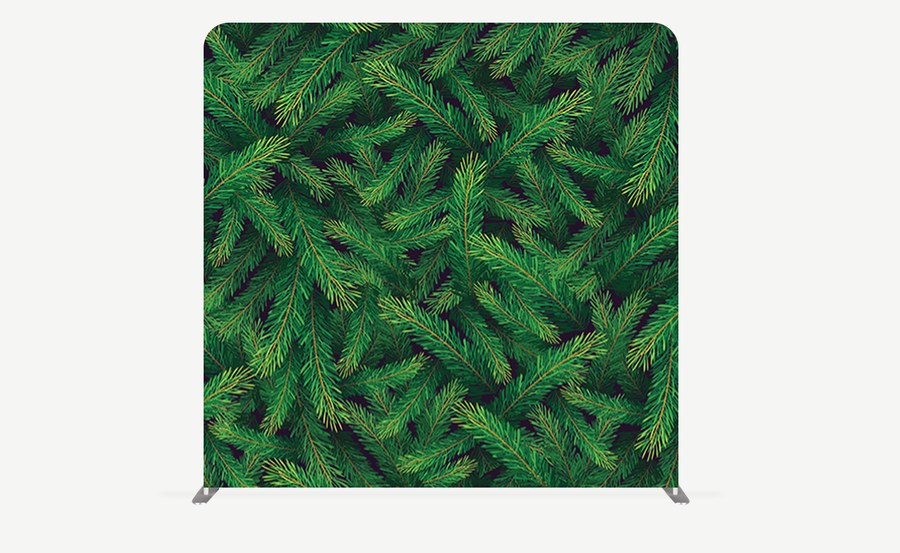 Pine backdrop