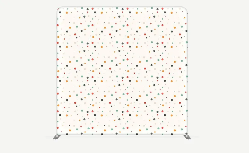 Polka dot backdrop