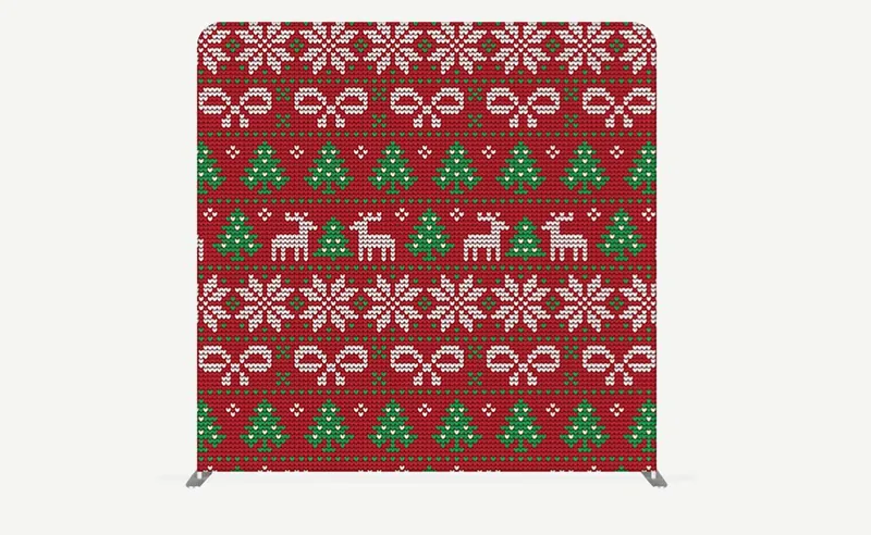 Ugly sweater backdrop