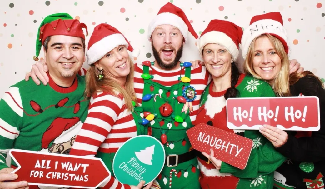 Holiday and special event photo booth