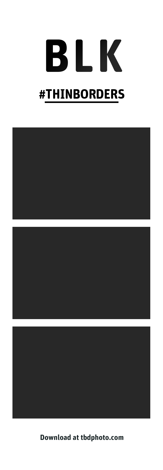 BLK photo strip template