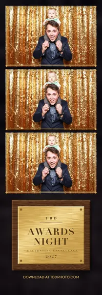 Awards Night photo strip template