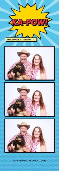 Comic photo strip template