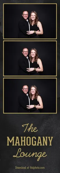 Mahogany photo strip template