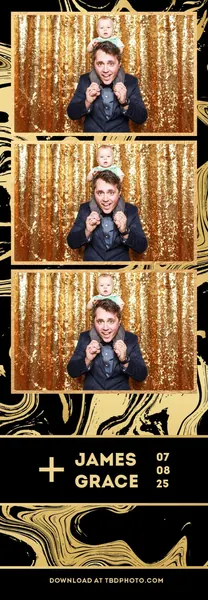 Molten photo strip template
