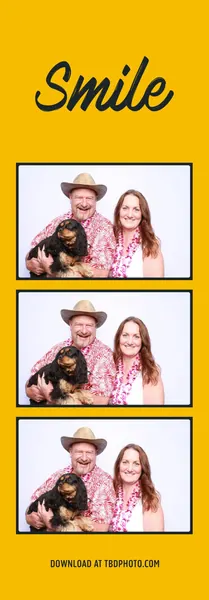 Smile photo strip template