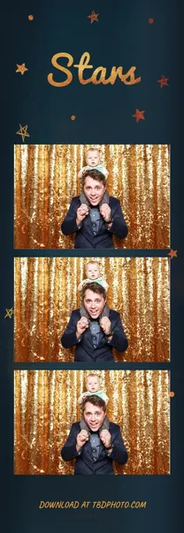 Stars photo strip template