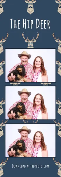 The Hip Deer photo strip template
