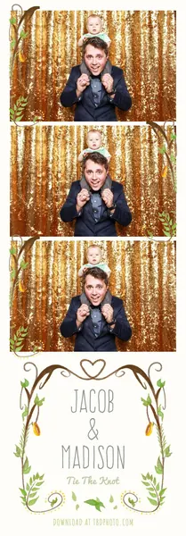 Tie the Knot photo strip template
