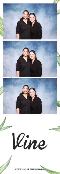 Vine photo strip template